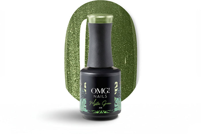 114 Mystic Green Gel Polish