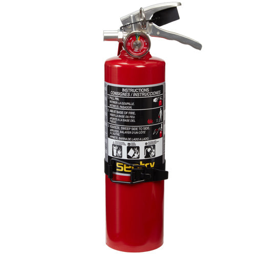2 1/2 lb ABC (Foray) Fire Extinguisher with Vehicle Bracket