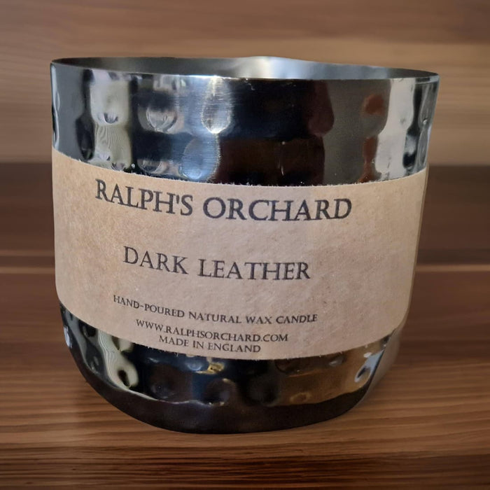 2-Wick Dimpled Black Candles