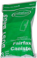 3 Vacuum Bags, Fairfax S1 & TrendVac Canister SCPD7. Part 305SW