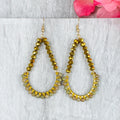 73883 - Crystal Earrings - Gold