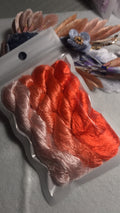 80m Suzhou Embroidery Untwisted Mulberry Silk Thread(#003（1-4）  80m*4) - Ronghua Threads