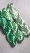 80m Suzhou Embroidery Untwisted Mulberry Silk Thread(#016（1-3）  80m*3) - Ronghua Threads