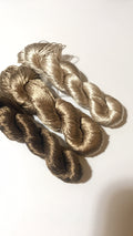 80m Suzhou Embroidery Untwisted Mulberry Silk Thread(#105（1-3）  80m*3) - Ronghua Threads
