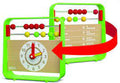 Abacus with Clock