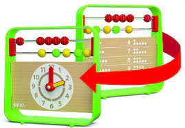 Abacus with Clock