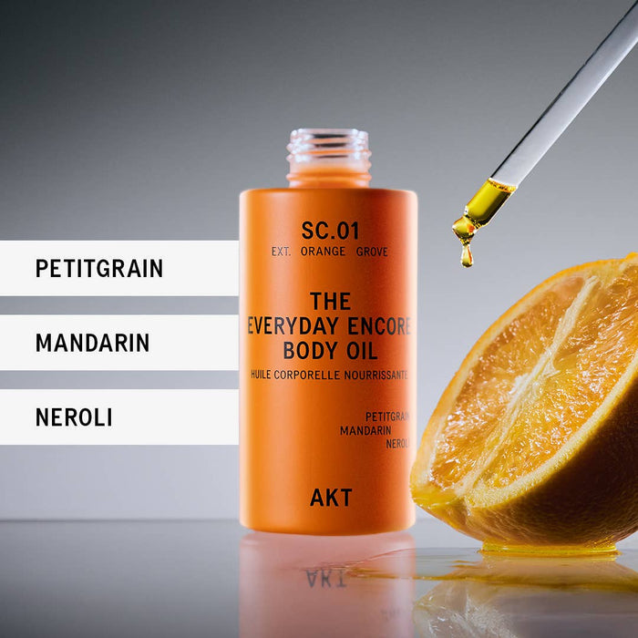 The Everyday Encore Body Oil - AKT London - Living with Ivey