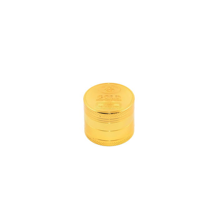 Aluminium Grinders Gold 4 Parts ( Art.nr.1565 ) - Zetla