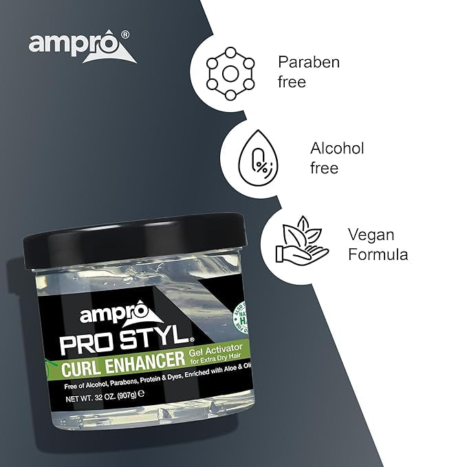 AMPRO CURL Enhancer Gel Activator 32 oz