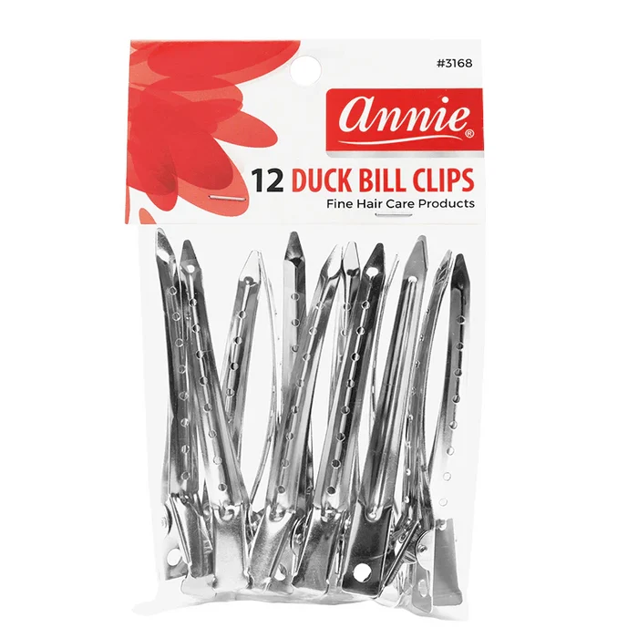 ANNIE 12pc Duck Bill Clips   #3168