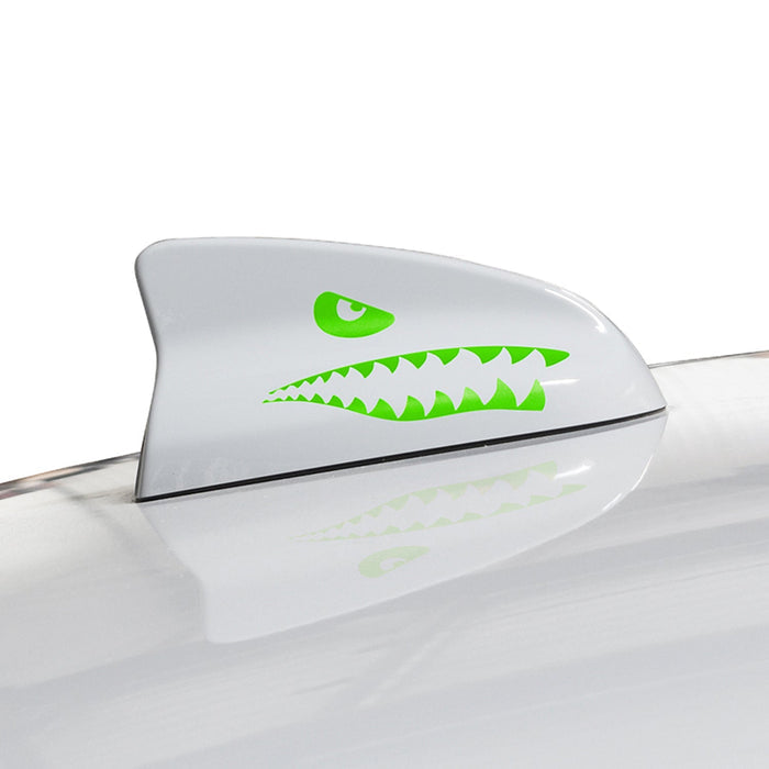Antenna Shark Teeth Fin Vinyl Decal Stickers Fits Dodge Charger and Challenger - Bogar Tech Designs