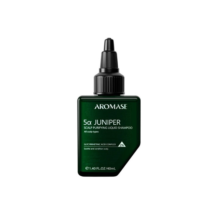 Aromase 5α Juniper Scalp Purifying Liquid Shampoo 40ml - Beauty Tribe
