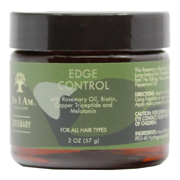 AS I AM Rosemary Edge Control  2 oz
