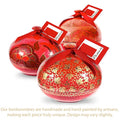 Assorted Chocolate Coated Almonds in a Large Handmade Bonbonnière, Palm Oil Free, 260g