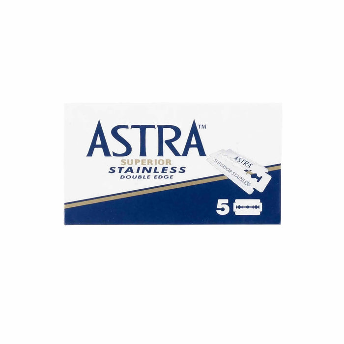 Astra Stainless Double Edge Razor Blades (100 Blades) Astra Premium