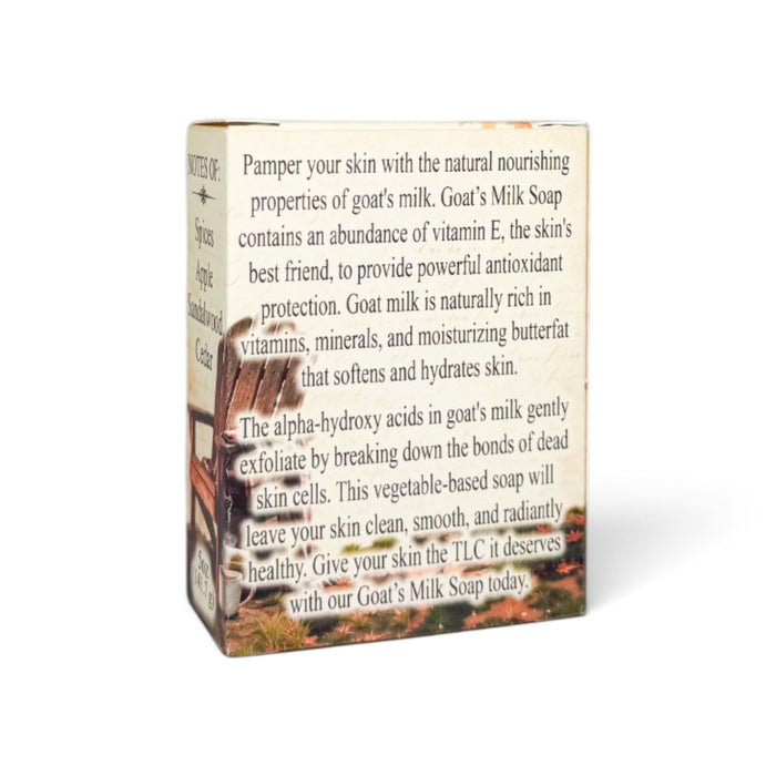 Autumn Nights Goat's Milk Soap - Old Town Soap Co.