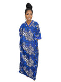 Ayana Luxe Bubu Dress Mixed Fabric