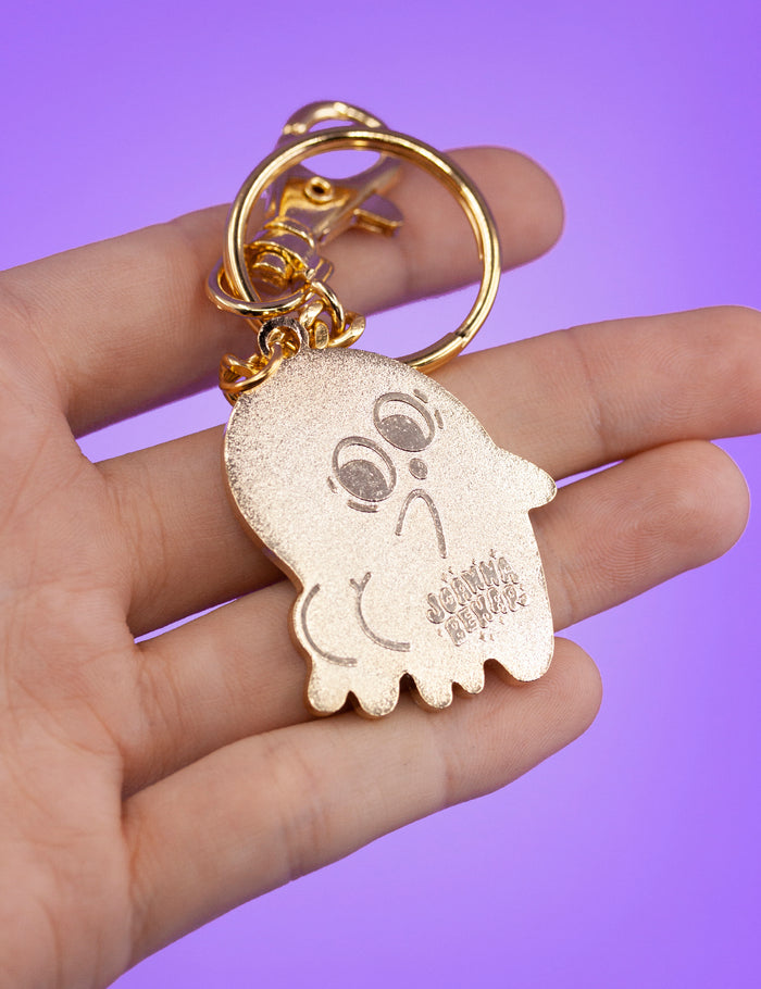 B0oOo-tiful ghost Keychain