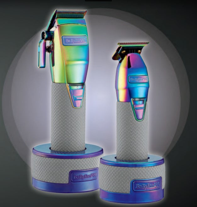 BABYLISS Limited FX Boosted Collection Clipper , Trimmer & Charging Base Set # FXHOLPKCTB-I - Palms Fashion Inc.