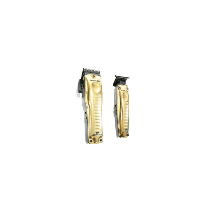 BaByliss PRO Lo-Pro FX Limited Edition Clipper & Trimmer Collection Set - Gold # FXHOLPKLP-G - Palms Fashion Inc.