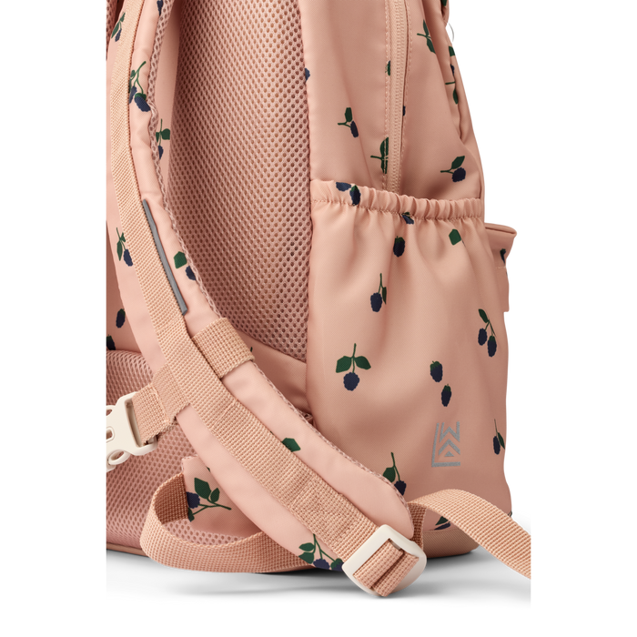 Liewood - Backpack - Johnny - Berry/Pale Tuscany - Side Pocket