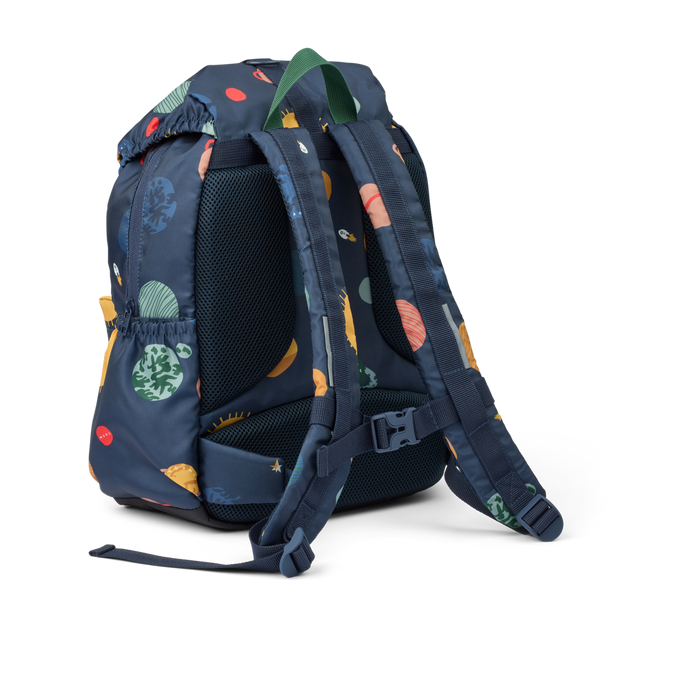 Liewood - Backpack - Johnny - Universe/Classic Navy - Back