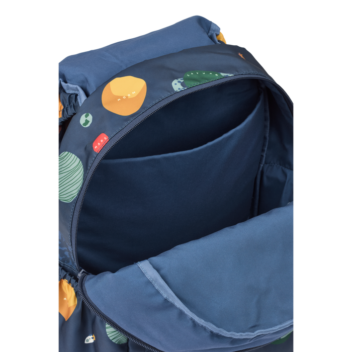 Liewood - Backpack - Johnny - Universe/Classic Navy - Interior