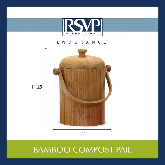 Bamboo Compost Pail