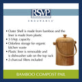 Bamboo Compost Pail