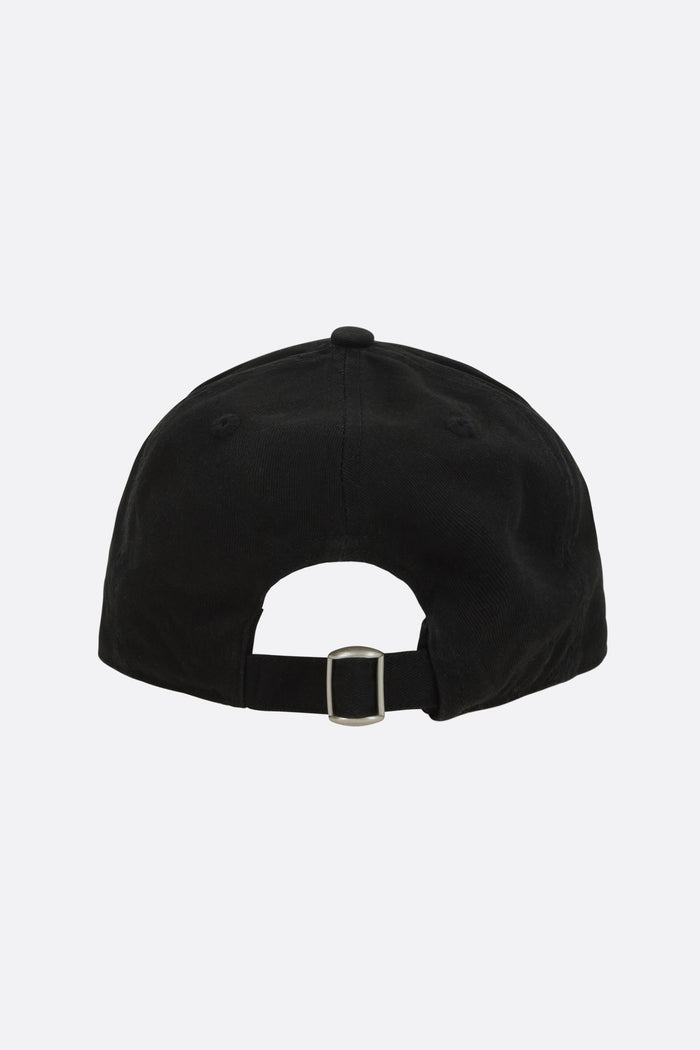 baseball cap in gabardine with print