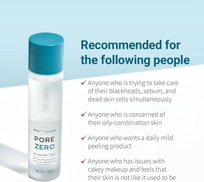 Be The Skin Pore Zero BHA + Toner 150 ML
