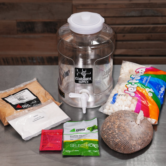 Beer Making Kit - Marshmallow Milk Stout - 1 Gallon