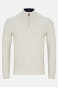 Benetti Olive 1/4 Zip Knit