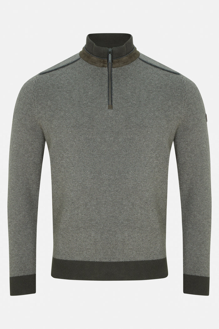 Benetti Troy 1/4 Zip Knit
