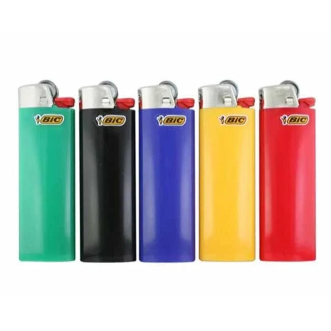 Bic Maxi Lighters – Classic Flint Wheel Lighters in Bulk (5, 10 or 50-Pack)
