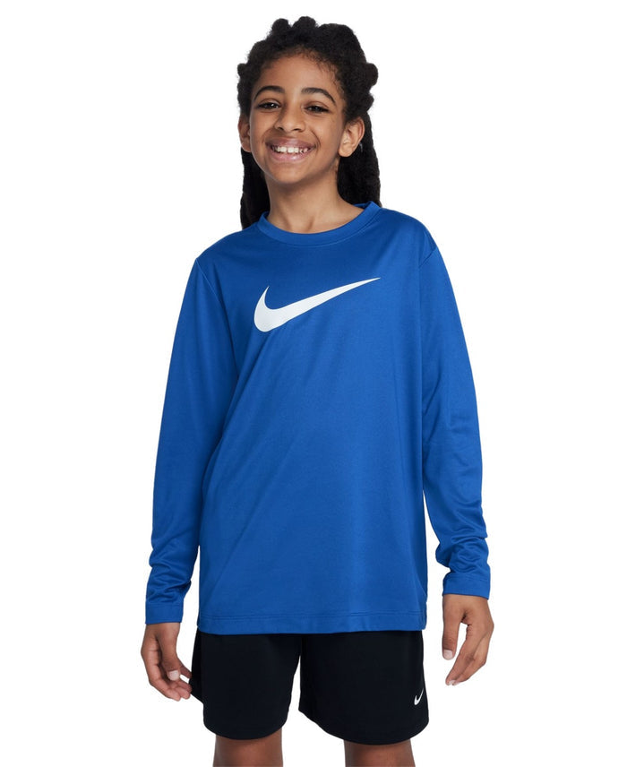 Nike Big Kids Legend Dri-FIT Long-Sleeve T-Shirt