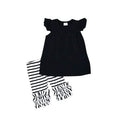 Black and White Stripe Set