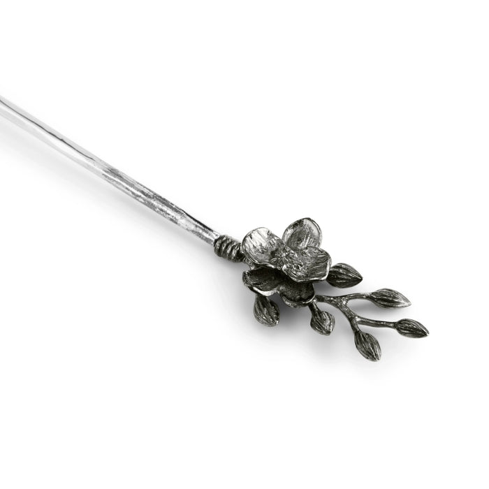 Michael Aram Black Orchid Coffee Pot & Spoon