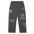 RIPNDIP Blonded Straight Leg Sweatpants (Charcoal)