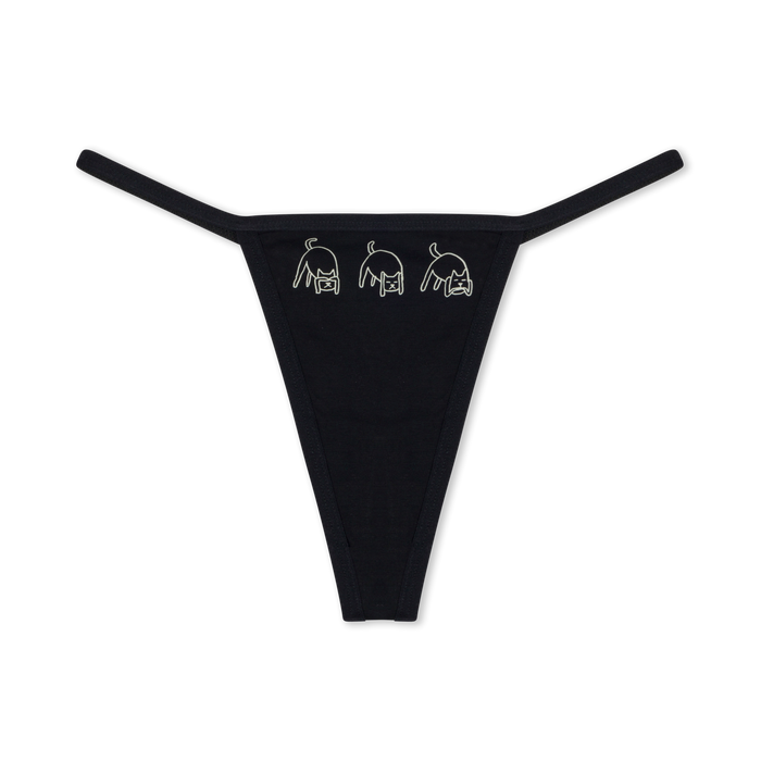 RIPNDIP Blonded Thong (Black)
