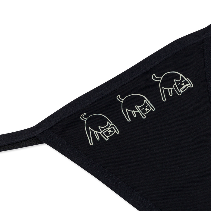 RIPNDIP Blonded Thong (Black)