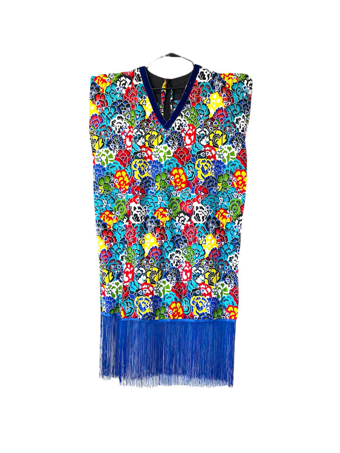 Blue Ayana Luxe Bubu Dress