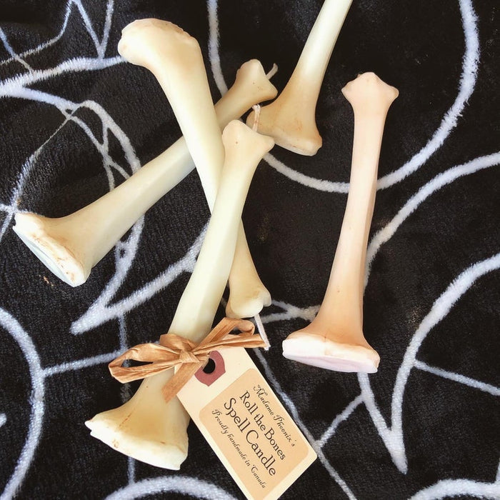 Bone Shaped Candle for Ancestor Shrine and Samhain Altars