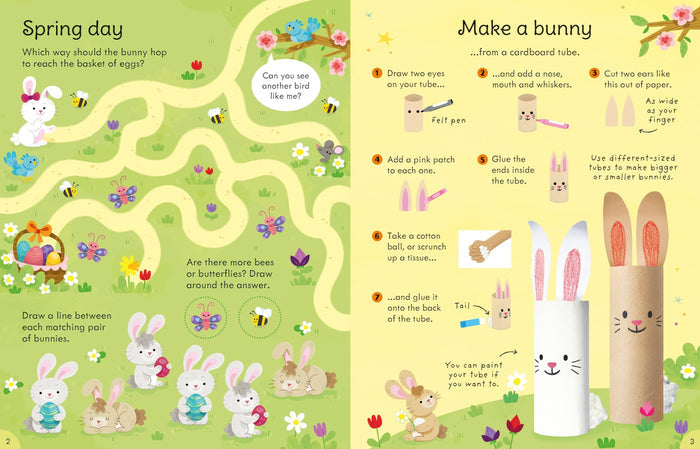 Book - Easter Things To Make And Do - Spread 1