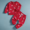 Boys Santa Hat Jogger Set