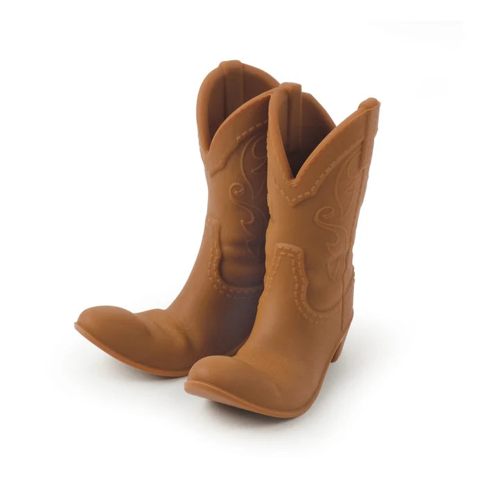 Brown Cowboy Boot Phone Stand