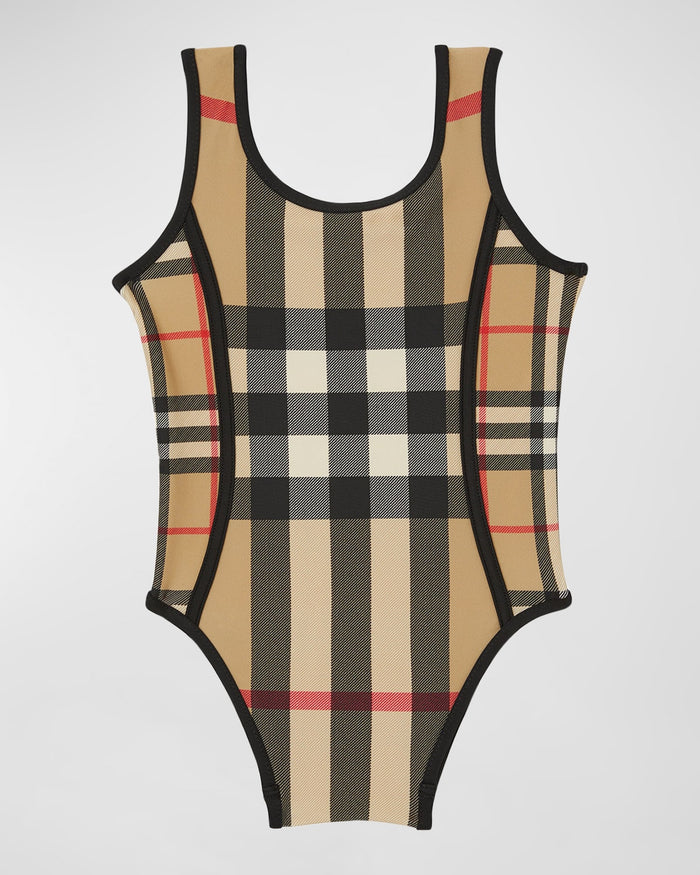 Burberry Kids  Mini Nigella One-Piece Swimsuit