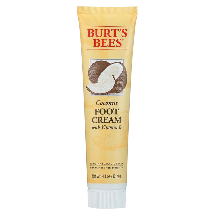 Burt's Bees Coconut Foot Cream for Dry Feet - 4.3 oz - 18 Pack