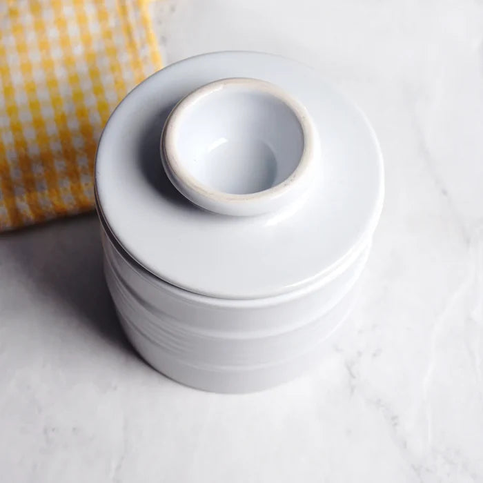 Butter Pot White