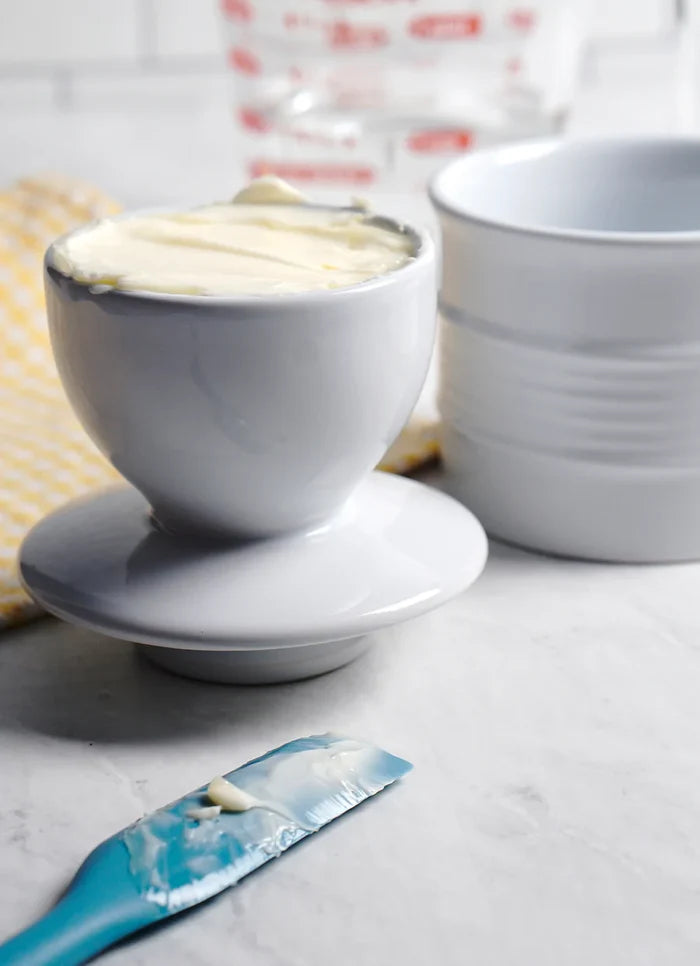 Butter Pot White
